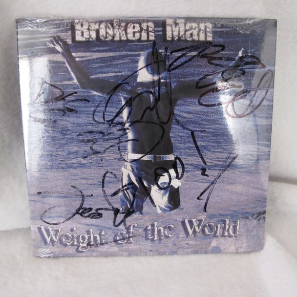 Must Bundle - NEW/Sealed SIGNED Broken Man CD - Picture 1 of 6